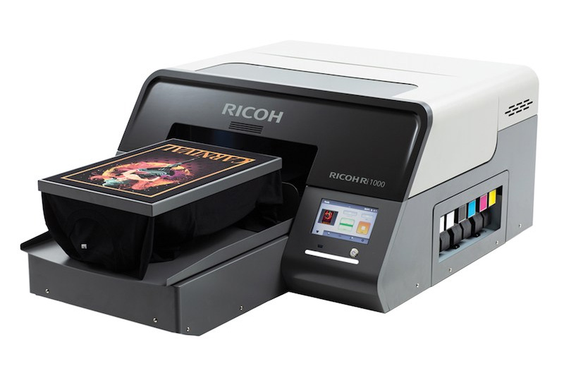 RICOH Ri 2000 ガーメント(衣服、服装全般の総称)向けプリンター