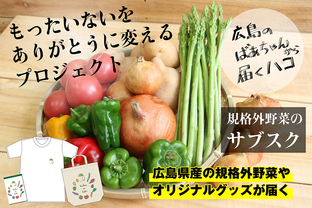 もったいないをありがとうに変えるプロジェクト!クラウドファンディング始めました!